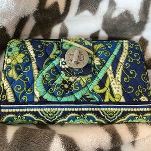 Vera Bradley paisley print wallet